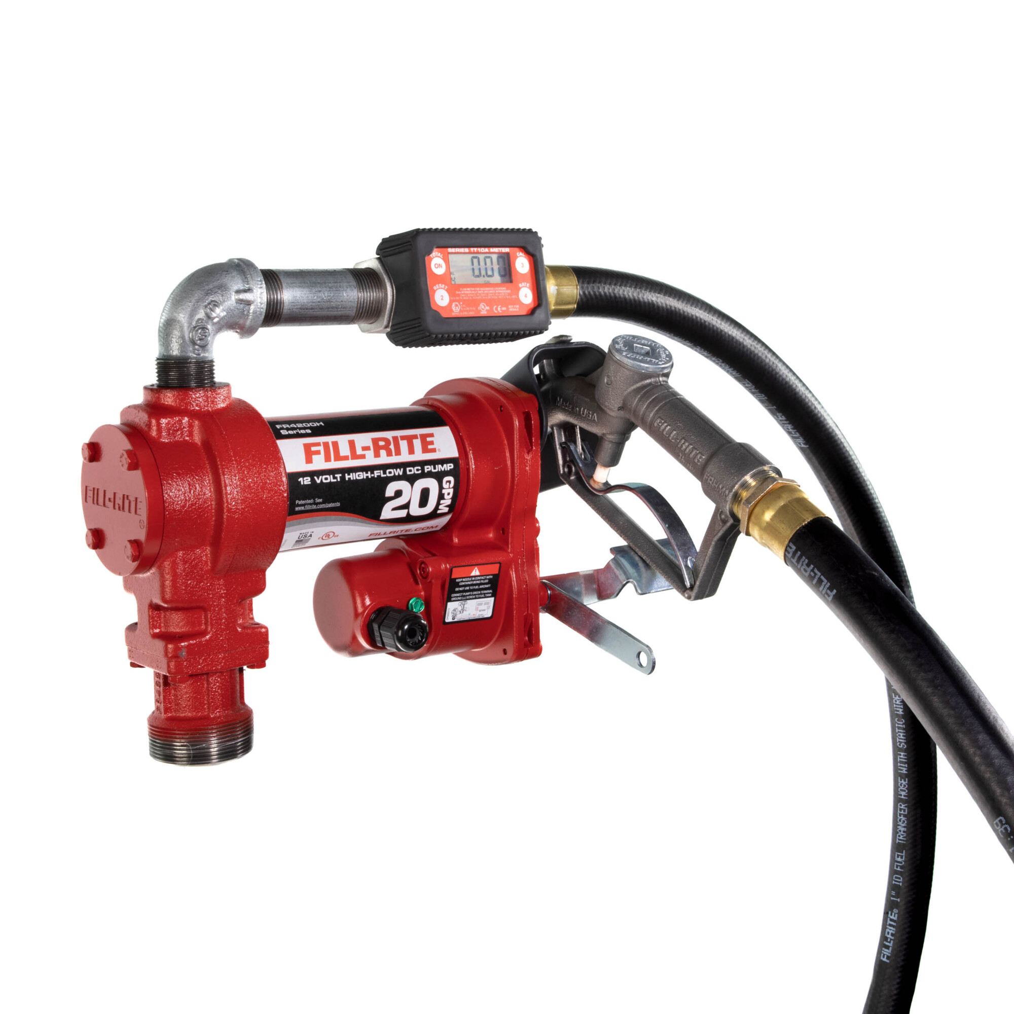 Fill-Rite Fuel Transfer Pump, 24 Volt DC, 20 GPM, Model# FR4219H